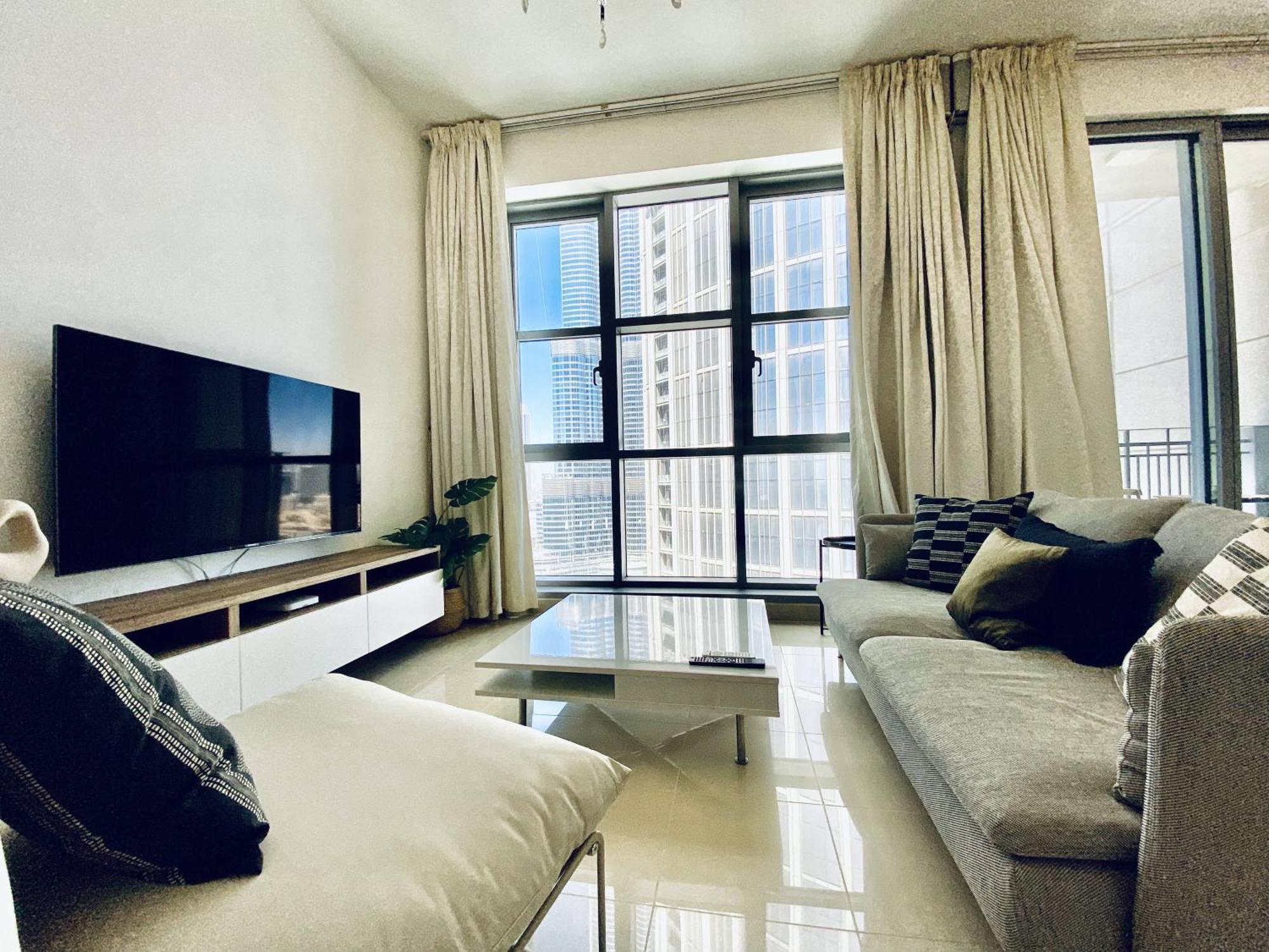 Lux Bnb Standpoint Tower Burj & Fountain Views Dubai Bagian luar foto