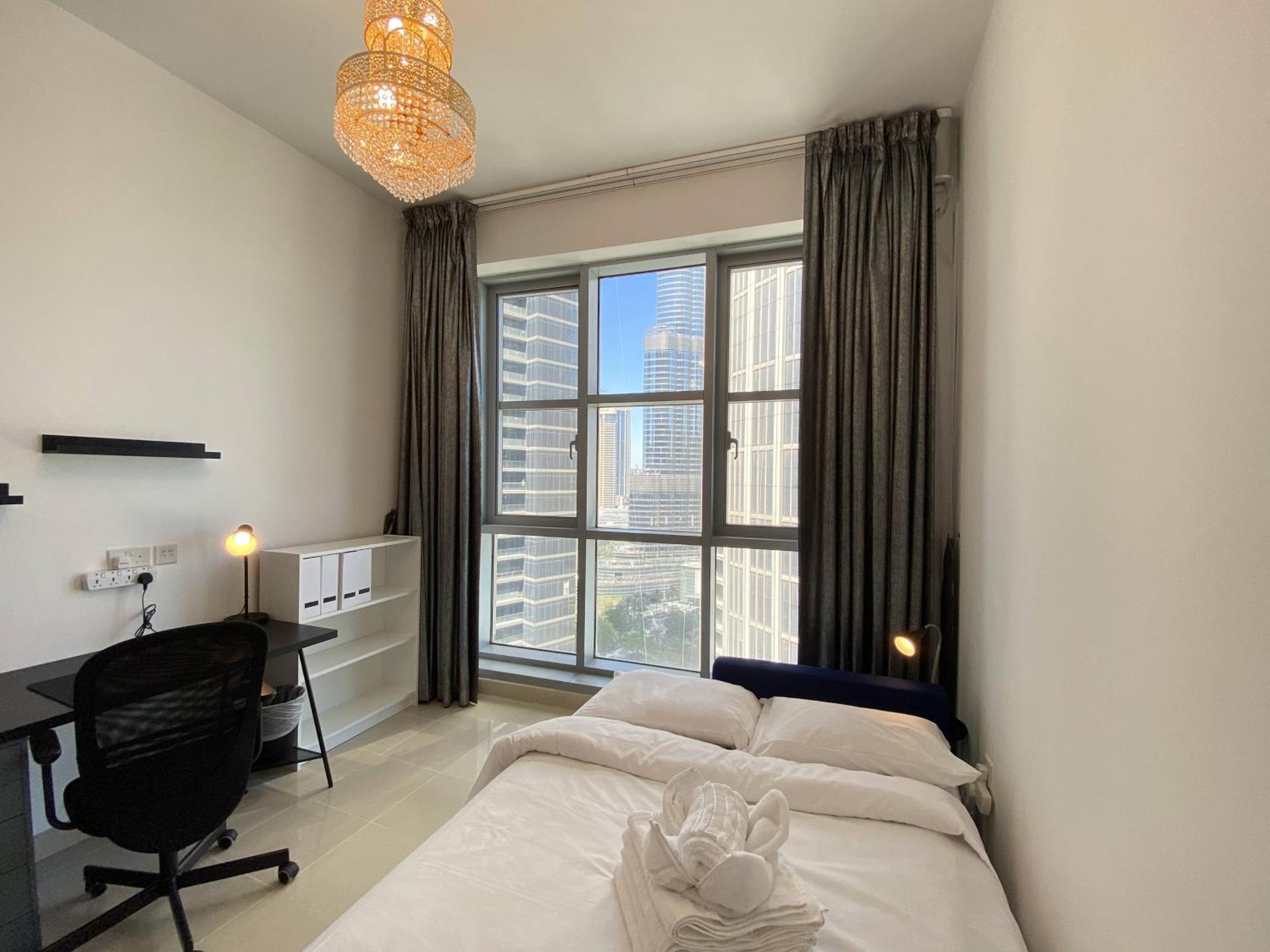 Lux Bnb Standpoint Tower Burj & Fountain Views Dubai Bagian luar foto