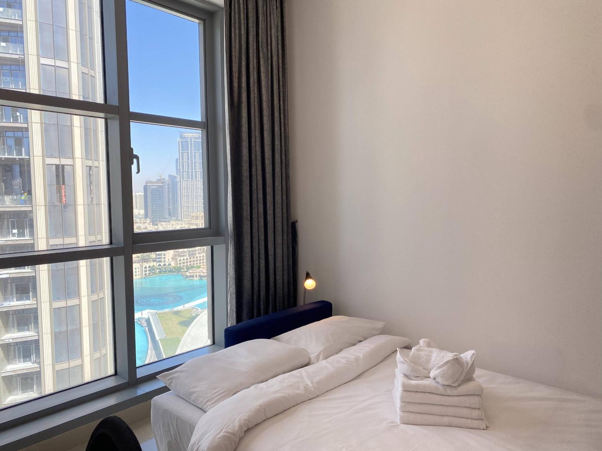 Lux Bnb Standpoint Tower Burj & Fountain Views Dubai Bagian luar foto