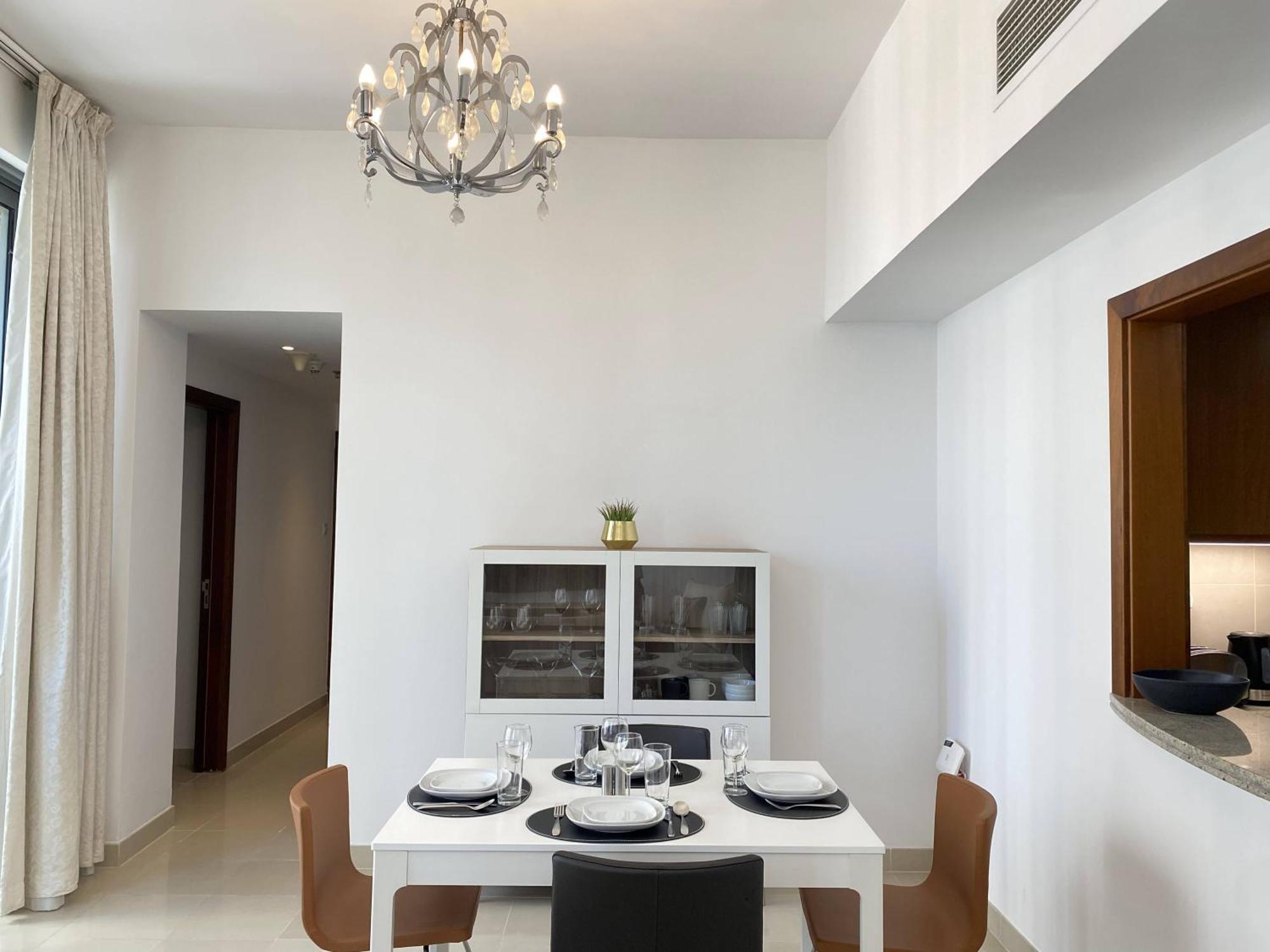 Lux Bnb Standpoint Tower Burj & Fountain Views Dubai Bagian luar foto